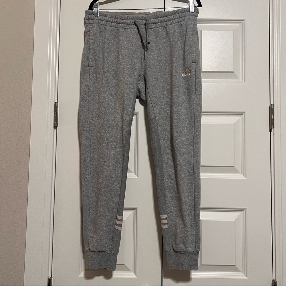 Adidas Light Gray Sweatpants